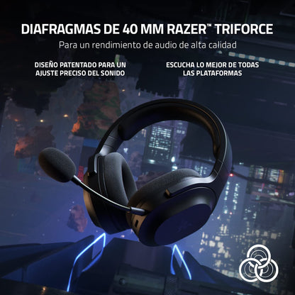 Razer Barracuda wireless headphones — gaming and mobile compatibility