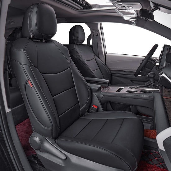 coverdream Sienna seat covers - Custom fit waterproof faux leather for 2021-2026 Toyota Sienna 7-seater