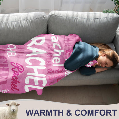 Corissy personalized custom blankets for kids with name and next day shipping