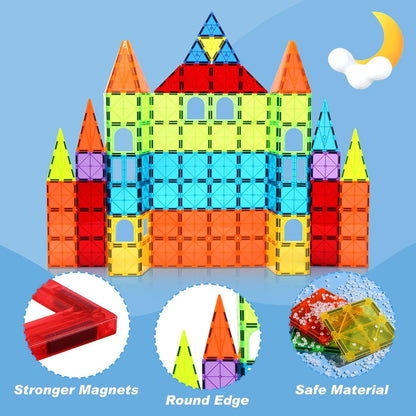 Toy building blocks — OugerToy magnetic tiles