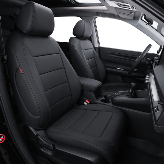 Vehicle seat cover — Custom fit waterproof leatherette for Honda Civic 2016-2021