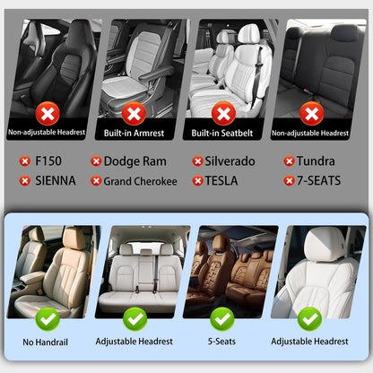 Vehicle seat cover — Full coverage faux leather for 5 seats by Isen-CoverAuto