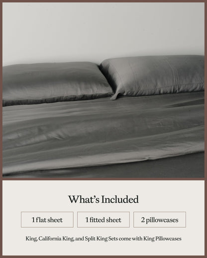 Cozy Earth bed linen set — 100% viscose from bamboo, ultra-soft and breathable