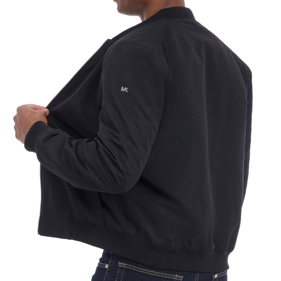 Michael Kors men's bomber jacket — lightweight and water resistant coat