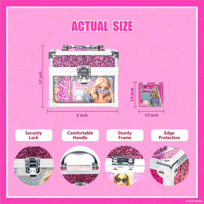 Make_up — Townley Girl beauty mini train case set with lip gloss and lip balm for girls