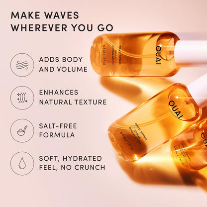 Hair styling agent — Wave-enhancing formula from OUAI