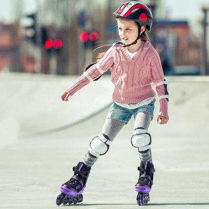 PAPAISON roller skates with light up wheels for kids and adults