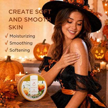 Pumpkin Body Butter for Dry Skin, Pumpkin Lotion Body Moisturizer 6.8FlOz