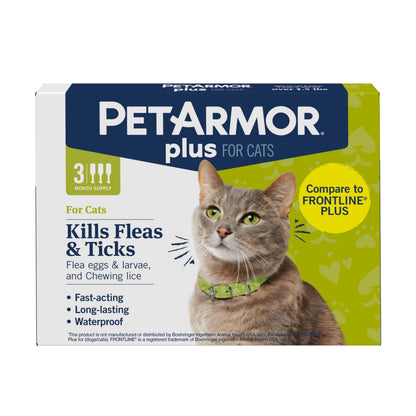 PetArmor Plus flea and tick prevention for dogs — effective protection formula