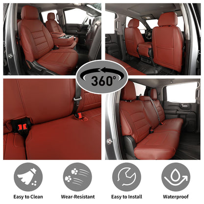 EKR vehicle seat cover — Custom fit faux leather for 2025-2026 Chevrolet Tahoe