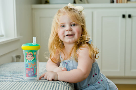 Drinking cup — Easy to use straw design by The First Years