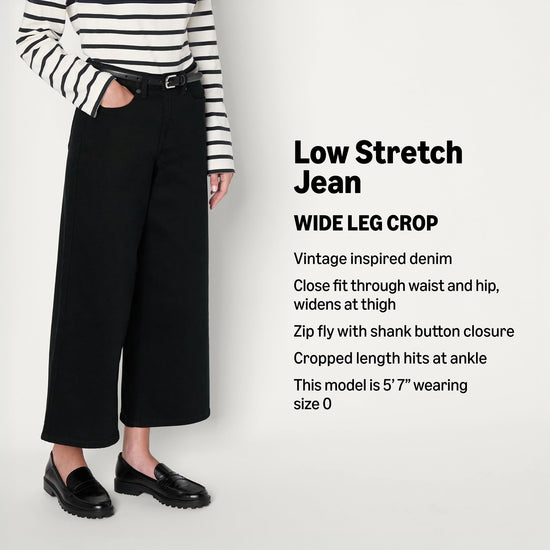 PANTS — Women's high-rise wide leg crop from Amazon Essentials