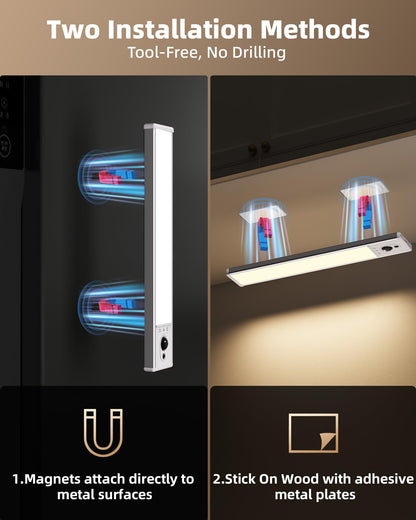 EZVALO under cabinet light fixture - 3 pack