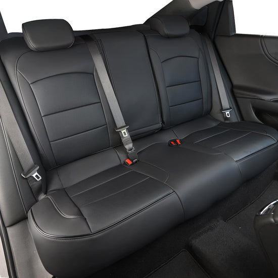 HKZ Malibu seat covers — leather black full set for Chevy Malibu 2016-2025