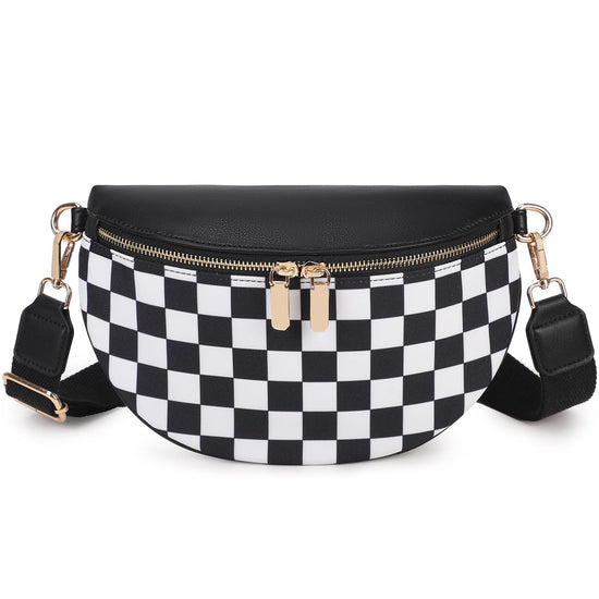 Eslcorri crossbody sling bag for women - anti theft leather fanny pack