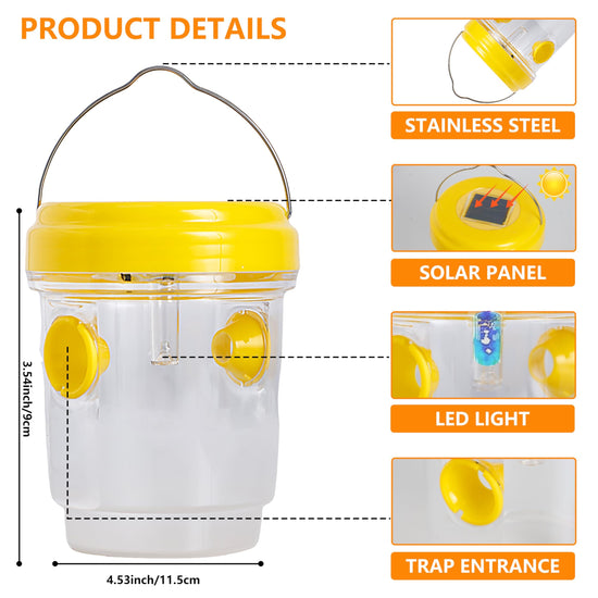 Wasp traps - 3 pack for outdoor useWasp traps - 3 pack for outdoor use.