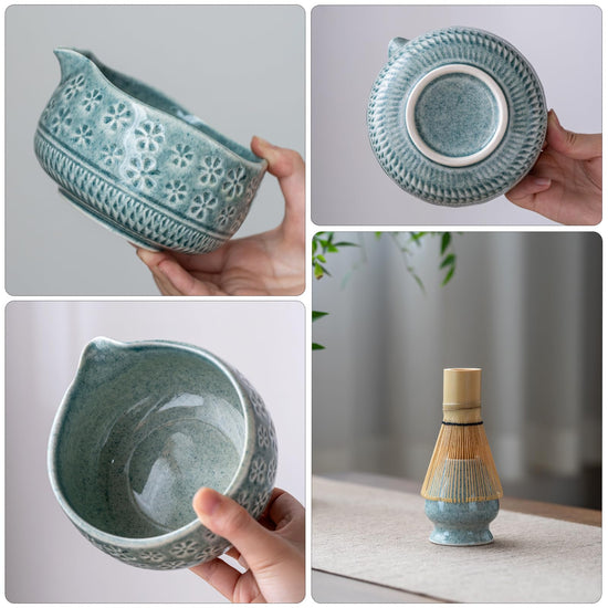 Buucup matcha whisk set — complete ceramic matcha kit for enthusiasts