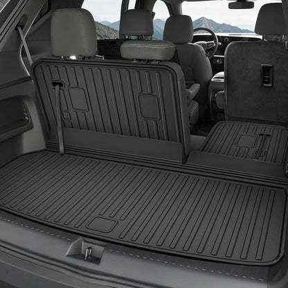 AOMSAZTO cargo liner and backrest mat - Custom fit for Chevy Traverse 2024-2026