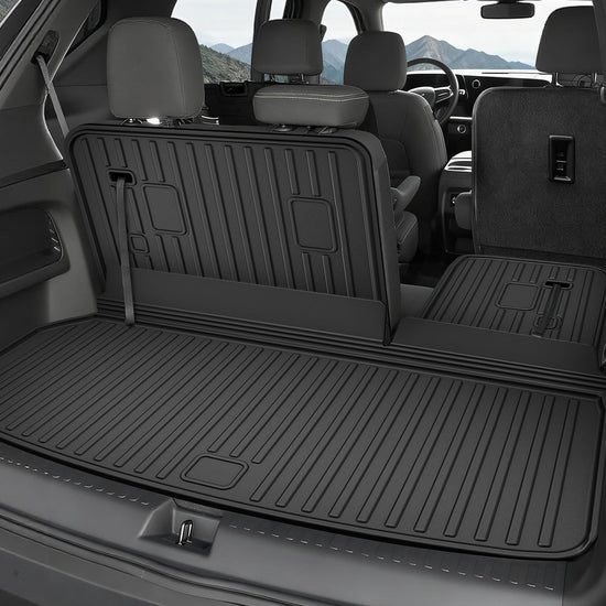 AOMSAZTO cargo liner and backrest mat - Custom fit for Chevy Traverse 2024-2026