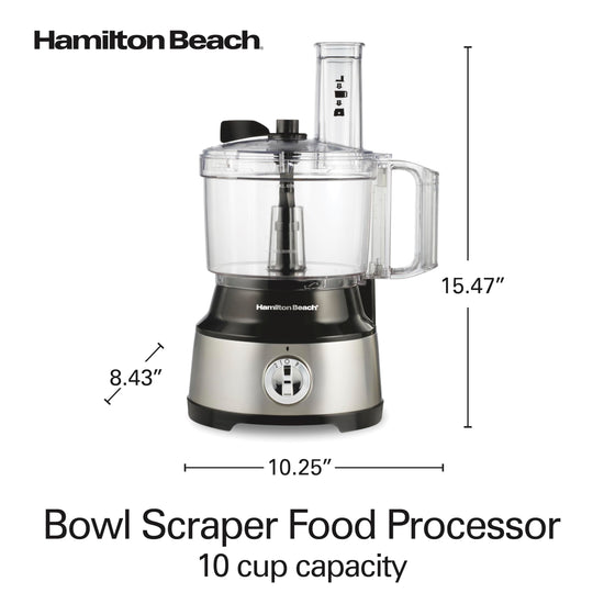 Hamilton Beach food processor — versatile vegetable chopper for slicing