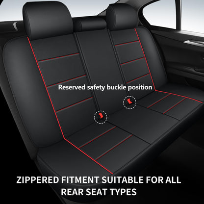 HChengkikz vehicle seat cover — Quilted leather, waterproof, airbag compatible