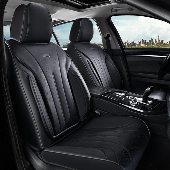 Coverado car seat cover — breathable nappa leather and waterproof design