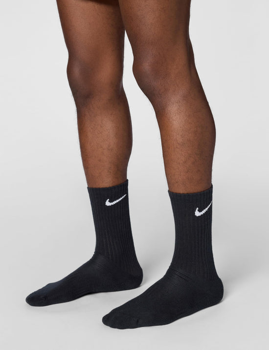 Nike cushioned training crew socks - unisex adult 3-pack