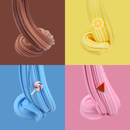 ZONEWAY cake butter slime kit — soft and non-sticky slime for party favors