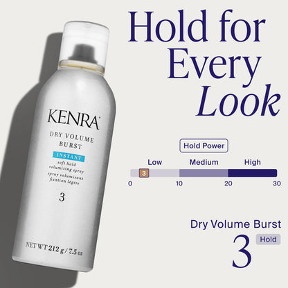 Kenra Dry Volume Burst 3 — Instant volume hairspray with soft hold