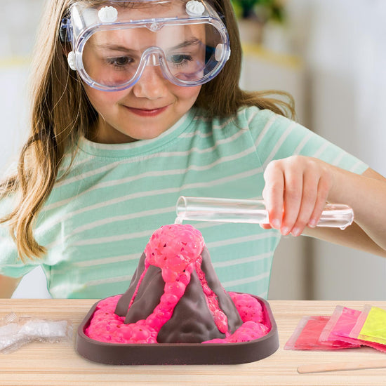 Science fundamentals kit — 24 pack erupting volcano with Valentine's cards and STEM projects