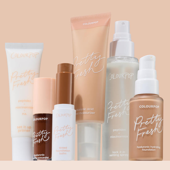 ColourPop tinted moisturizer — hydrating skin tint with hyaluronic acid and coconut water