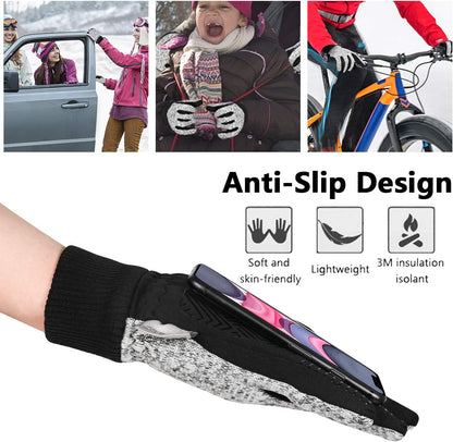 MOREOK sport activity glove - 10°F 3M Thinsulate warm touch screen design for winter use