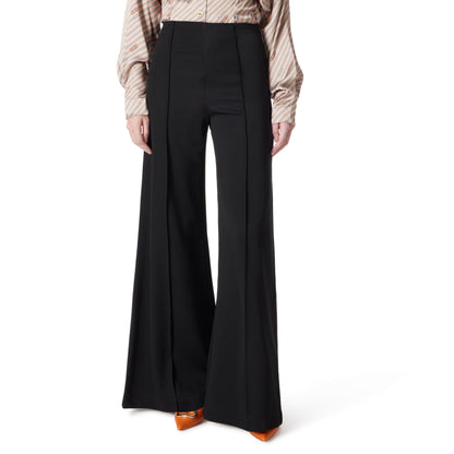 DEE OCLEPPO Women's high rise pull on pin tuck pants