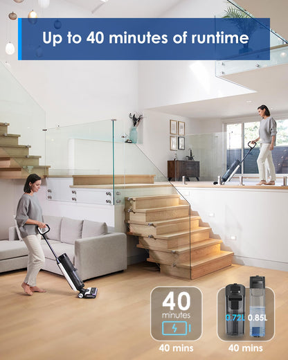 Tineco Floor ONE S7 cordless vacuum cleaner — wet dry cleaning for hard floors