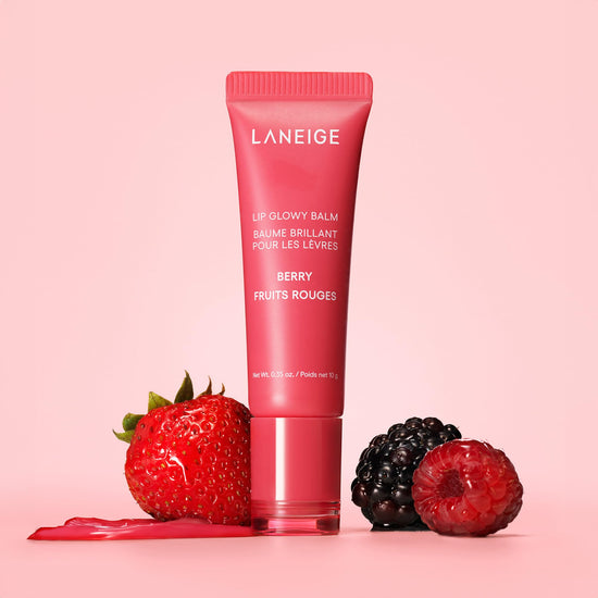 LANEIGE Lip Glowy Balm — Sheer tinted treatment with shea and murumuru butters