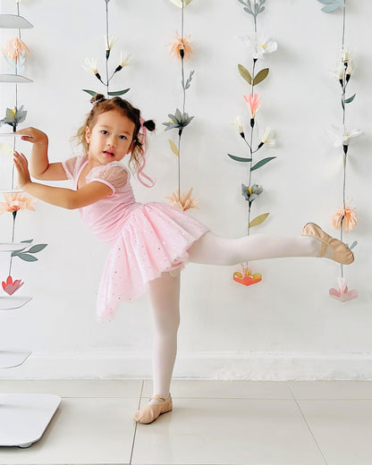 Stelle ballet shoes for girls - soft leather slippers for toddlers and kids