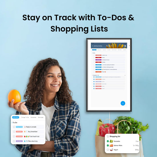 ApoloSign digital calendar - dual mode with Google Play and multi-calendar sync