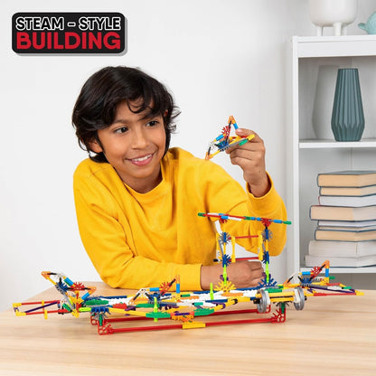 K'NEX Imagine building set — 522 pieces for 35 models and engineering fun