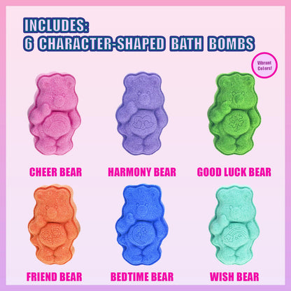 Mickey Minnie and Friends bubblegum scented bath bombs – Bright colors by Townley Girl