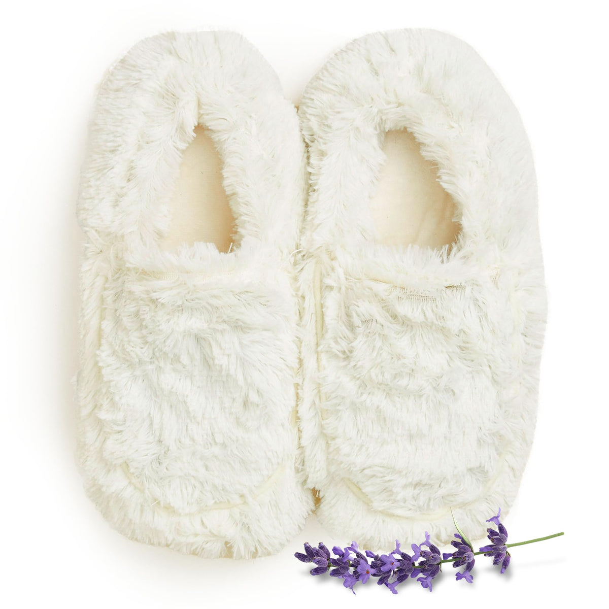 Warmies microwaveable slippers — plush and cozy for indoor use