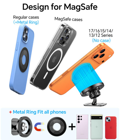 Kaistyle magnetic phone holder for car — strong magnets for Magsafe compatibility