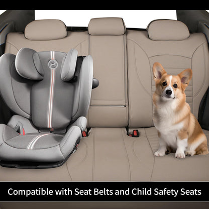 EKR Legacy seat covers - Custom fit for Subaru Legacy 2015-2019, faux leather set in beige