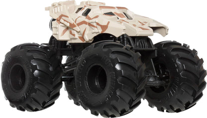 Hot Wheels monster trucks — oversized vehicles with big wheels and monster designs