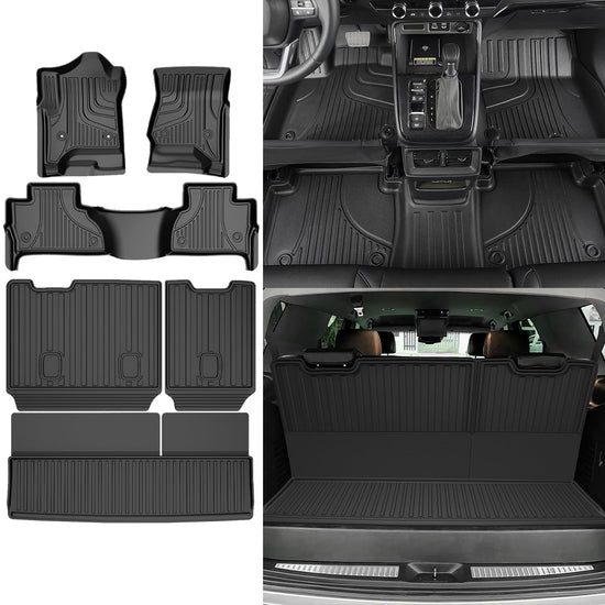 AOMSAZTO vehicle mat — All weather protection for 2015-2020 Chevy Tahoe/GMC Yukon