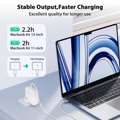 85W Charger for MacBook Pro, 85W Magnetic2 T-Tip Power Adapter Charger Replacement for Mac air 13 Inch Mac Pro 13/15/17 Inch(Between 2012-2017)