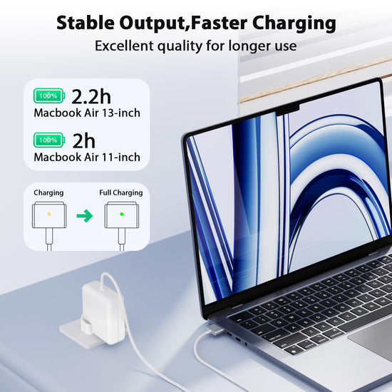 85W Charger for MacBook Pro, 85W Magnetic2 T-Tip Power Adapter Charger Replacement for Mac air 13 Inch Mac Pro 13/15/17 Inch(Between 2012-2017)