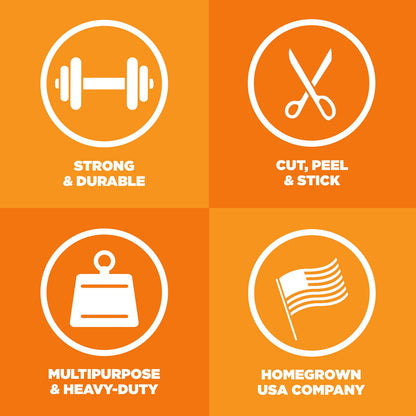 Tape King® clear packing tape — Stronger and thicker 2.7mil adhesive tape for moving and storage