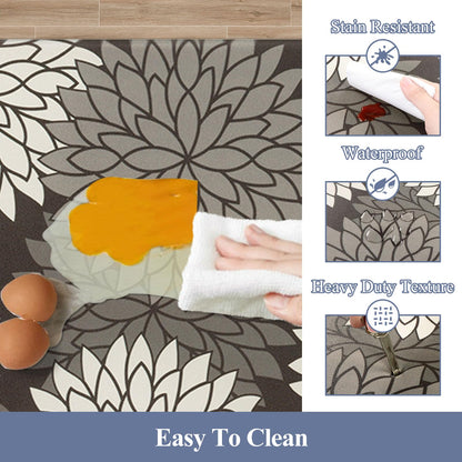 HEBE anti fatigue floor mat — Non slip cushioned comfort mat for kitchen and laundry