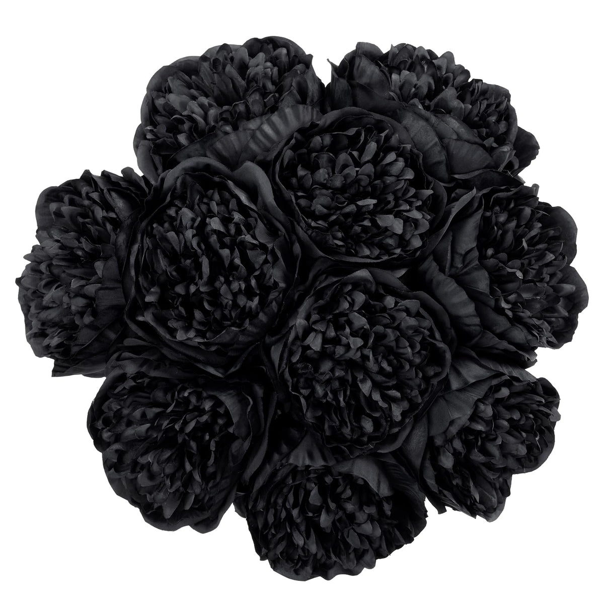 U'Artlines artificial peony silk flower - 10 heads for home and office decor