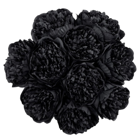 U'Artlines artificial peony silk flower - 10 heads for home and office decor